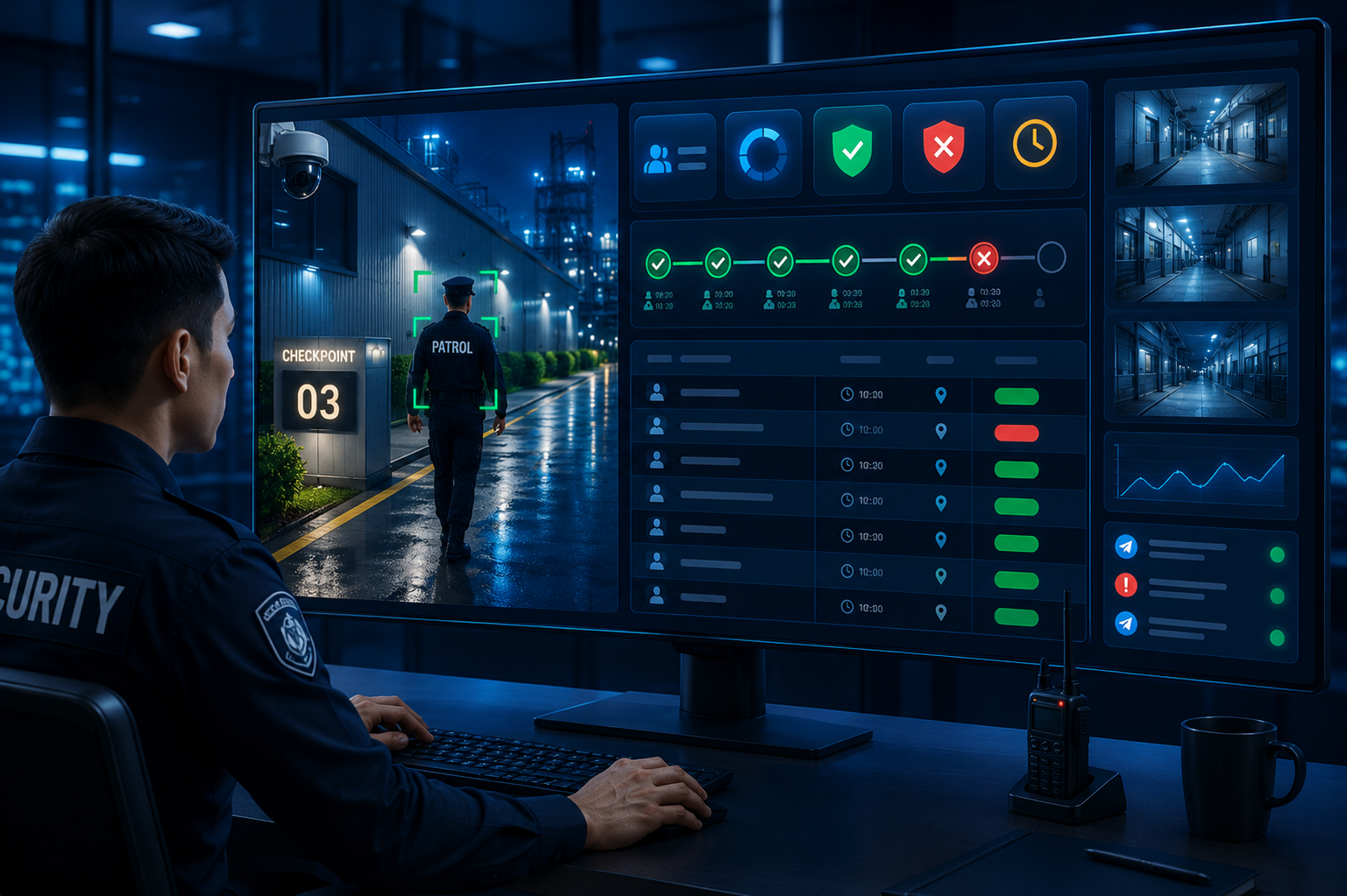 Smart Patrol Monitoring System